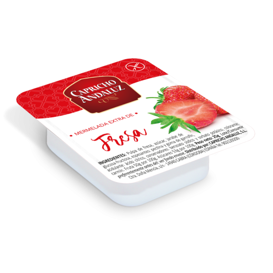 MONODOSIS MERMELADA FRESA 48X25gr