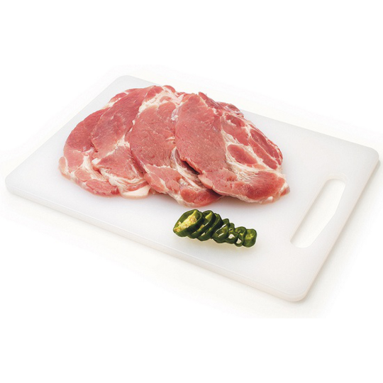 CHULETA AGUJA CERDO CORTADA (COOP