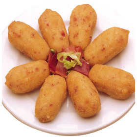 CROQUETA CASERA JAMON 1X6...
