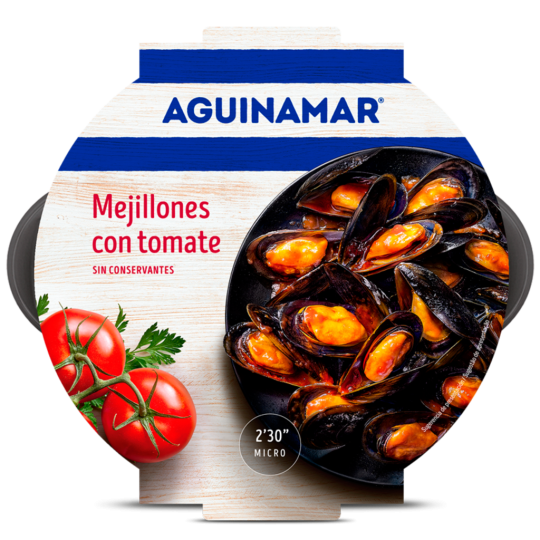 MEJILLON C/TOMATE 500G.(AGUINAGA)