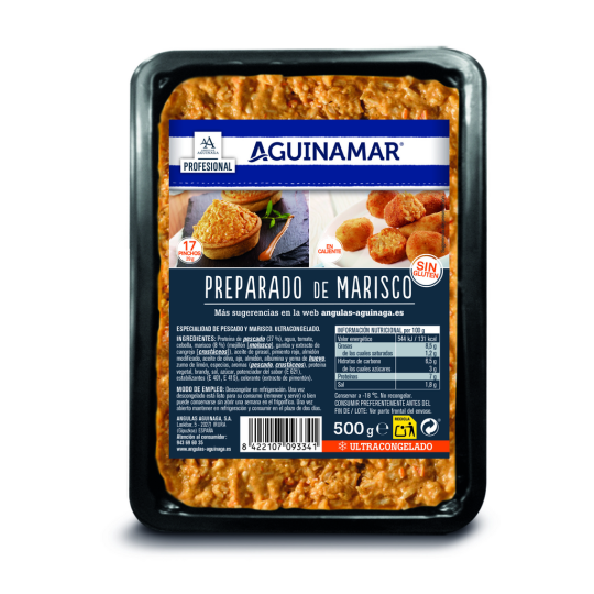 PINTXO DE MARISCO 500GR. (AGUINAG