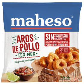 AROS DE POLLO TEX-MEX 8X500...