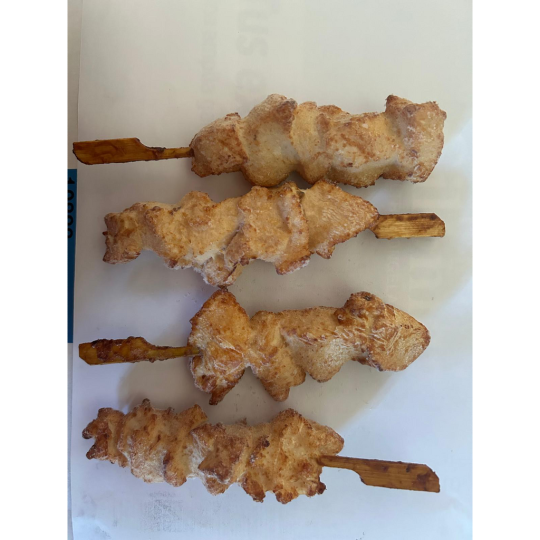 BROCHETA POLLO ASADA 50GR.4X2.5