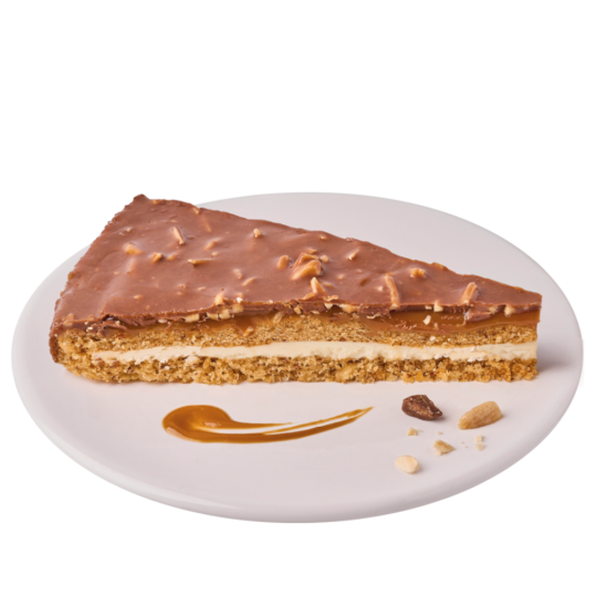 TARTA CRUJIENTE CHOC.CARAMELO